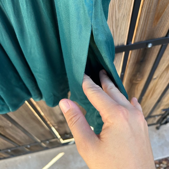 ANTHROPOLOGIE Somerset Romper in Dark Turquoise - Picture 4 of 7